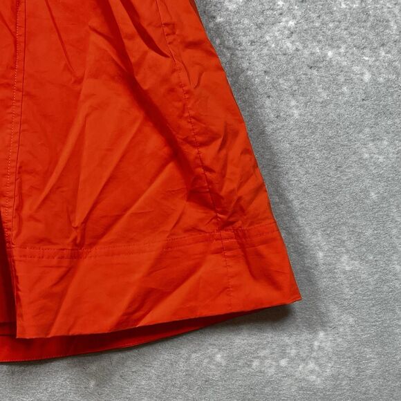 Jonathan Simkhai Dress Womens Small Orange Collared Cutout Waist Mini Dress $365 - Picture 5 of 15